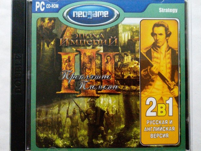 Игровой диск Эпоха Империй 3 Проклятие Племени (Neogame) - 1/2