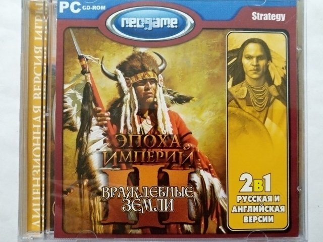 Игровой диск Эпоха Империй III Враждебные земли (Neogame) - 1/2