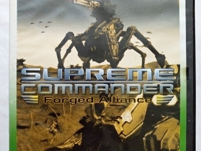Игровой диск Supreme commander. Forged Aliance. Стратегии 21 века - 1/2
