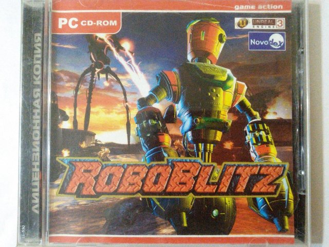 Игровой диск RoboBlitz (Master Media), 120 грн. &mdash; 1/2