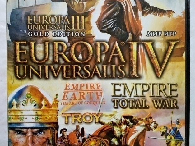 Игровой диск Europa, Empire Earth, Rise Nations, Tropico 4 - 1/2