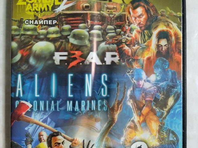 Игровой диск Nazi Zombie Army, Fear, Aliens, Left4Dead 2. Золотая коллекция 4в1, 120 грн. &mdash; 1/2
