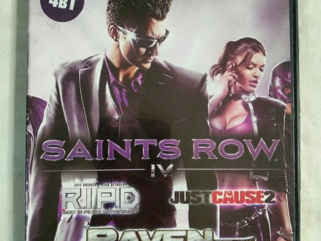 Игровой диск Saints Row IV, RIPD, Just Cause 2, Raven Squad. Клуб охотников 4в1, 120 грн. &mdash; 1/2