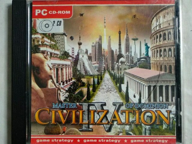 Игровой диск Civilization IV (Master Media), 60 грн. &mdash; 1/1