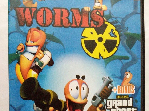 Игровой диск Антология Worms (червяки), GTA Vice City Deluxe (5в1), 200 грн. &mdash; 1/2