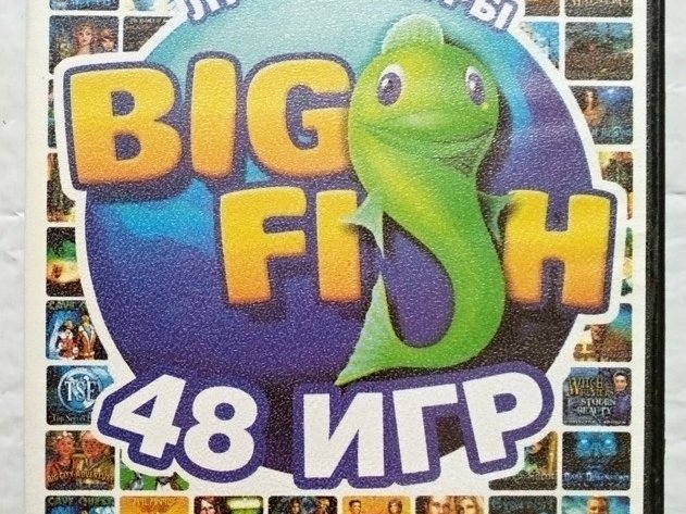 Игровой диск Лучшие игры Big Fish 48 игр, 200 грн. &mdash; 1/2