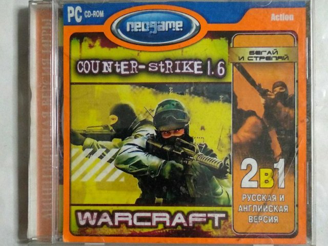 Игровой диск Counter-Strike 1.6 WarCraft (Neogame), 120 грн. &mdash; 1/1