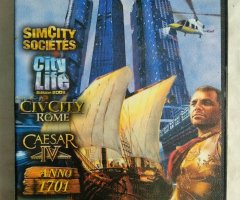 Игровой диск SimCity, City Life, CivCity, Caessar, Anno. Terabit