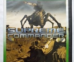 Игровой диск Supreme commander. Forged Aliance. Стратегии 21 века