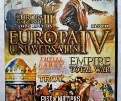 Игровой диск Europa, Empire Earth, Rise Nations, Tropico 4