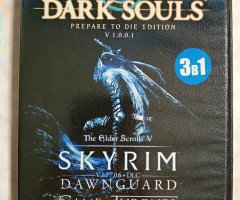 Игровой диск Dark Souls, Skyrim (3в1)