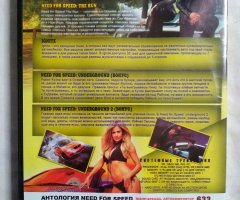 Игровой диск Ridge Racer, NFS Run, NFS Underground, NFS Underground 2 - 2