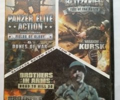 Игровой диск Blitzkrieg, Brother in Arms, Panzer Elite. Великие битвы 2007