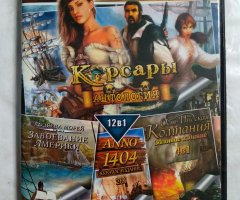 Игровой диск Антология Корсары, Завоевание Америки, ANNO 1404 12в1