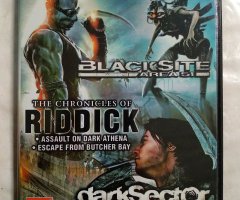 Игровой диск BlackSite Area 51, Riddick, Dark Sector. Золотая коллекция