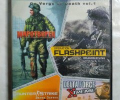Игровой диск Миротворец, Flashpoint, Counter Strike южная осетия, Delta Force