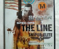 Игровой диск Sniper, Spec ops, Line, Ghost Recon. Свит Spec Ops (7в1)