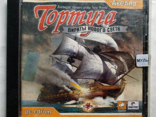 Игровой диск Тортуга. Пираты нового света (Акелла), 150 грн. &mdash; 1/2