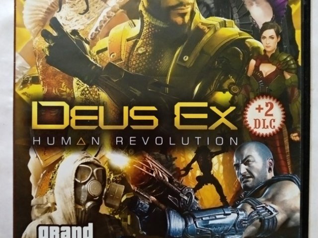 Игровой диск Deus Ex, GTA Stalker, Red Faction (5в1), 150 грн. &mdash; 1/2