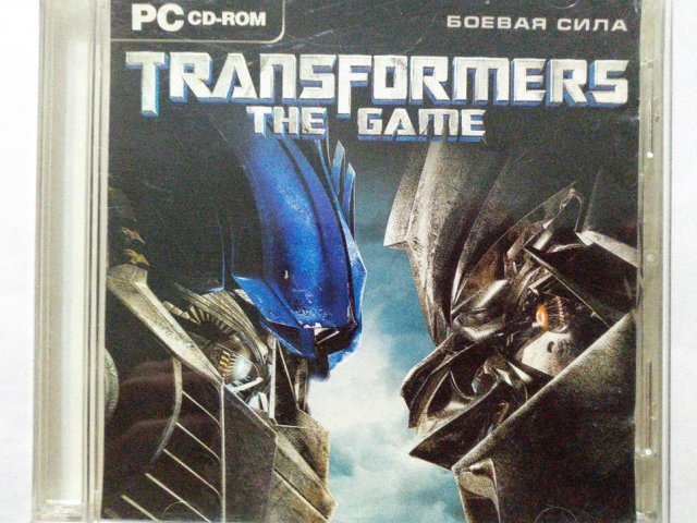 Игровой диск Transformers the game. Боевая сила (2 CD), 120 грн. &mdash; 1/3