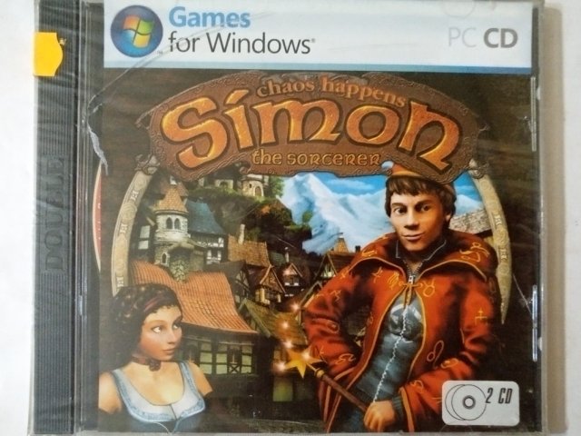 Игровой диск Simon chaos happens. Приключения Саймона (2 CD), 200 грн. &mdash; 1/2