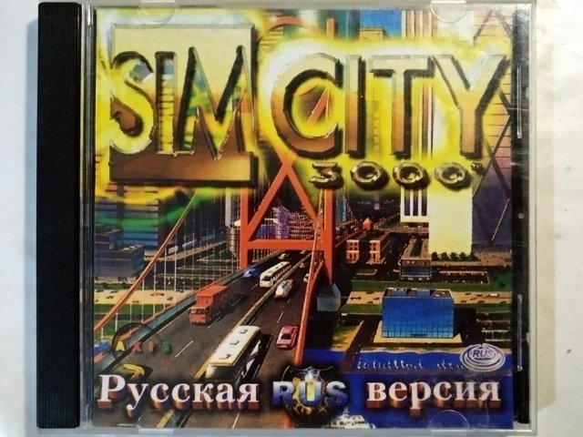 Игровой диск Sim City 3000, 150 грн. &mdash; 1/2
