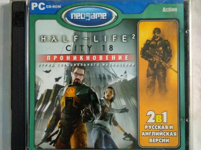 Игровой диск Half-Life City 18. Проникновение (Neogame) (2 CD), 150 грн. &mdash; 1/2