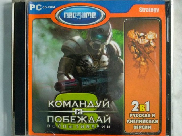 Игровой диск Командуй и побеждай. Войны Тиберии (Neogame) (2 CD), 200 грн. &mdash; 1/2