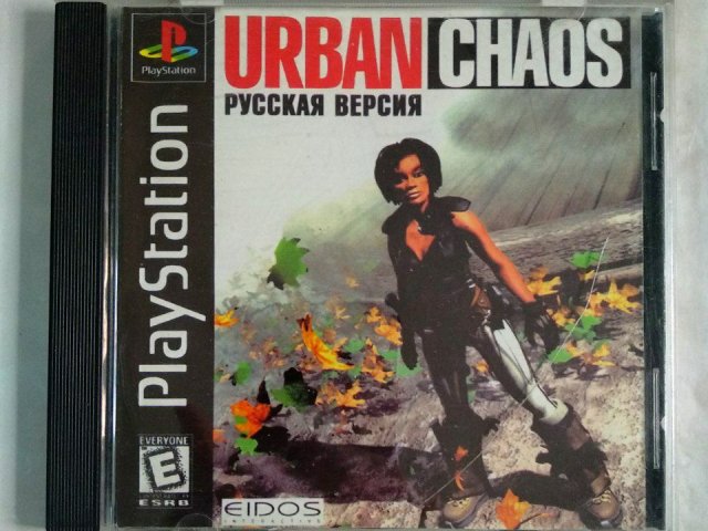 Игровой диск Urban Chaos для PS1, 100 грн. &mdash; 1/1
