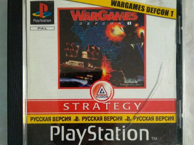 Игровой диск WarGames Defcon 1 для PS1, 80 грн. &mdash; 1/1