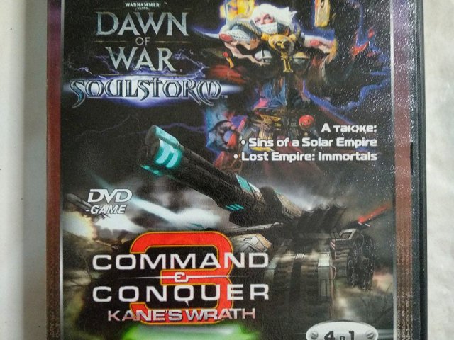 Игровой диск Dawn of War, Command Conquer. 4в1. Звездное ремесло, 140 грн. &mdash; 1/2