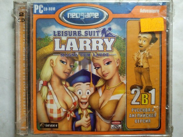 Игровой диск Leisure Suit Larry. Magna Cum Laude (Neogame), 150 грн. &mdash; 1/2