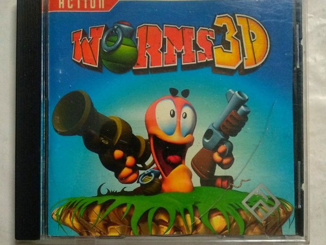 Игровой диск Worms 3D (РП), 100 грн. &mdash; 1/2