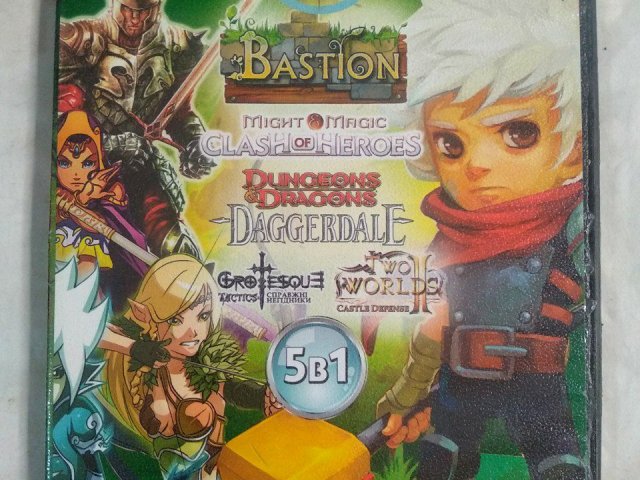 Игровой диск Bastion, Clash of Heroes, Dungeons & Dragons Daggerdale, 120 грн. &mdash; 1/2