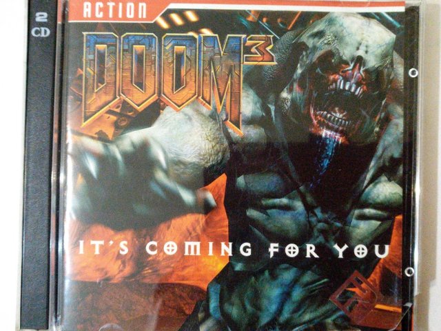 Игровой диск Doom 3 (РП) (2 CD), 200 грн. &mdash; 1/2