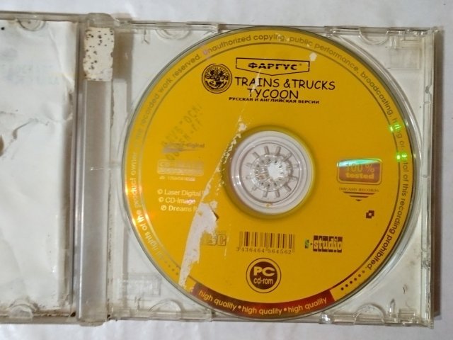 Игровой диск Trains & Truck Tycoon (Фаргус), 30 грн. &mdash; 3/3