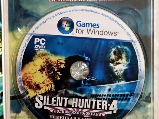 Игровой диск Silent Hunter 4. Волки тихого океана, 80 грн. &mdash; 3/3