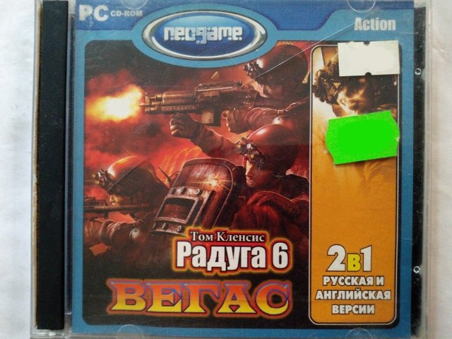 Игровой диск Радуга 6. Вегас (Neogame) (2 CD), 100 грн. &mdash; 1/1