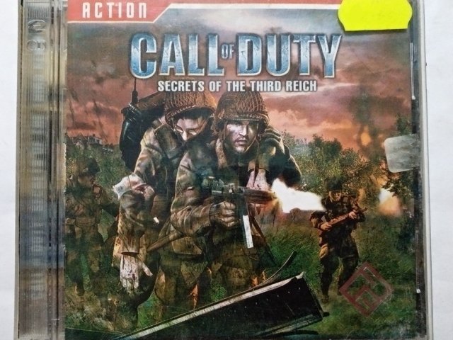 Игровой диск Call of Duty. Secrets of the third reich (РП) (2 CD), 100 грн. &mdash; 1/1