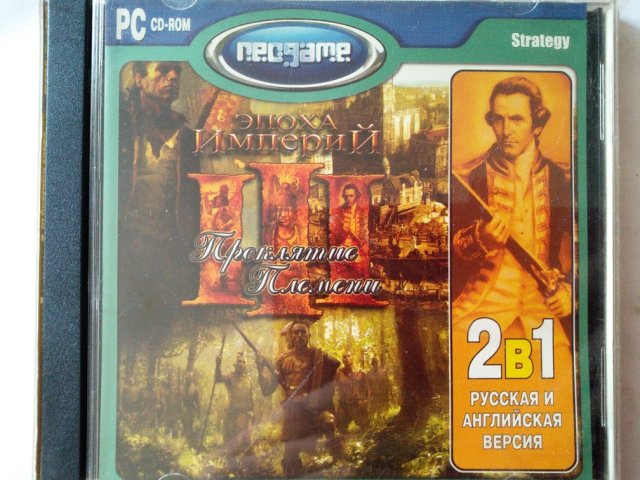 Игровой диск Эпоха Империй 3. Проклятие Племени (Neogame) (2 CD), 120 грн. &mdash; 1/1