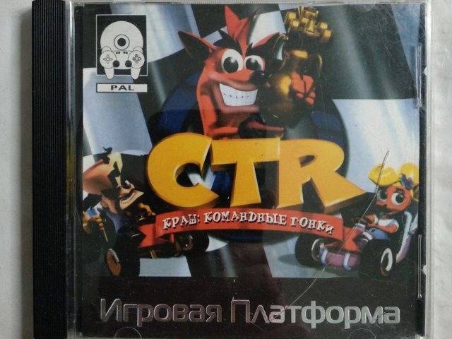 Игровой диск CTR Crash. Краш. Командные гонки для PS1, 100 грн. &mdash; 1/2