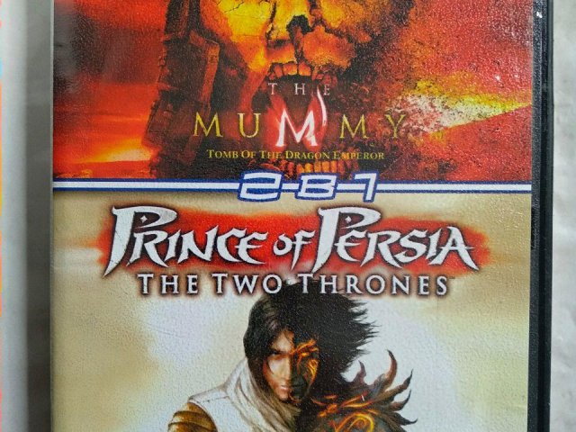 Игровой диск Mummy, Prince of Persia Two Thrones (2в1) для PS2, 60 грн. &mdash; 1/2