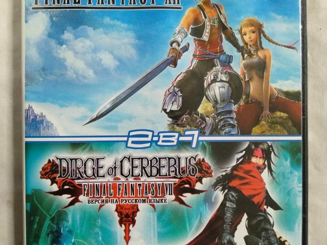Игровой диск Final Fantasy XII, Dirge of Cerberus Final Fantasy VII для PS2, 60 грн. &mdash; 1/2
