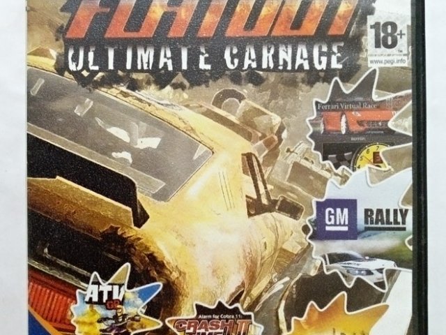 Игровой диск Flatout, Ferrari Virtual Race, GM Rally, ATV GP, 120 грн. &mdash; 1/2