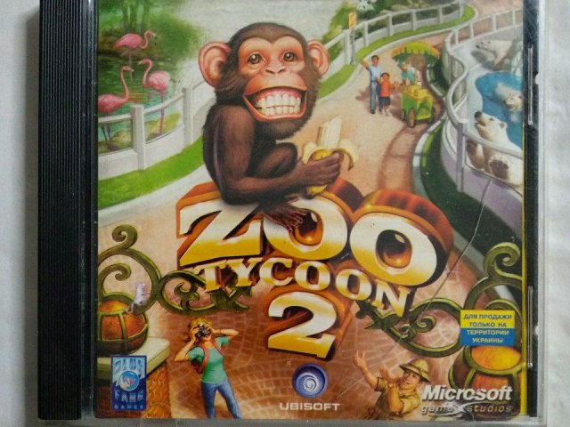 Игровой диск Zoo Tycoon 2 (1С), 80 грн. &mdash; 1/1