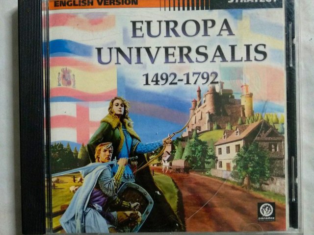 Игровой диск Europa Universalis 1492-1792. Strategy, 100 грн. &mdash; 1/1