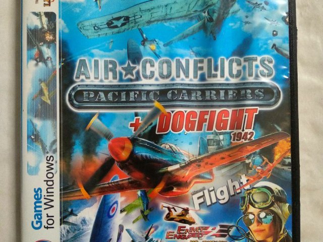 Игровой диск Air Conflicts, Dogfight 1942, Lock On, ИЛ 2 Штурмовик (8в1), 120 грн. &mdash; 1/2