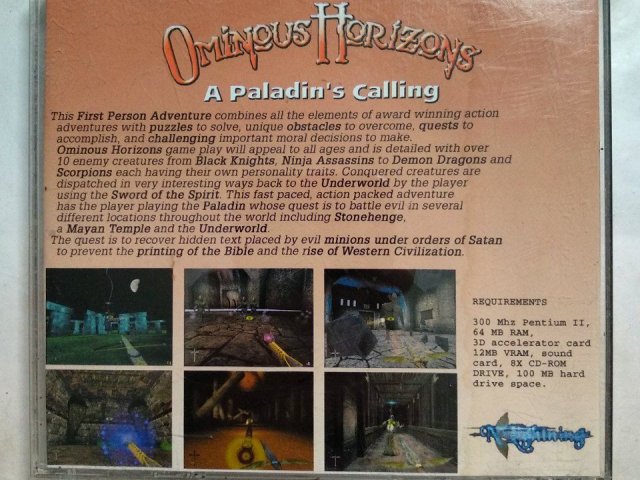 Игровой диск Ominous Horizons. A Paladins Calling, 400 грн. &mdash; 2/3