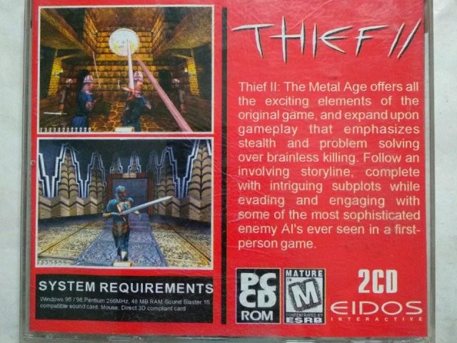 Игровой диск Thief II The Metal Age (2 CD), 550 грн. &mdash; 2/3