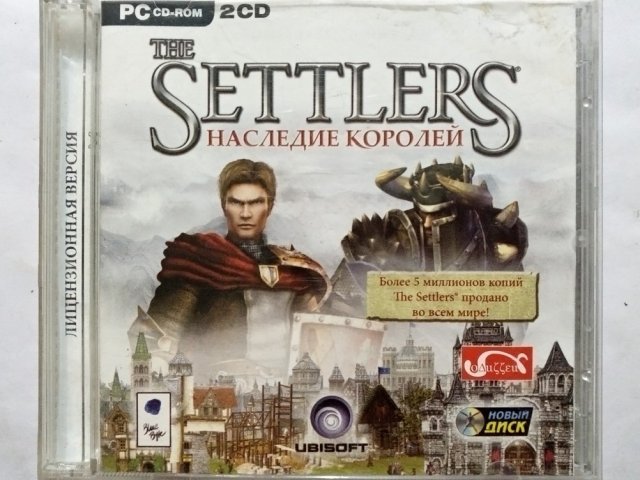 Игровой диск Settlers наследие королей (Новый Диск) (2 CD), 150 грн. &mdash; 1/2